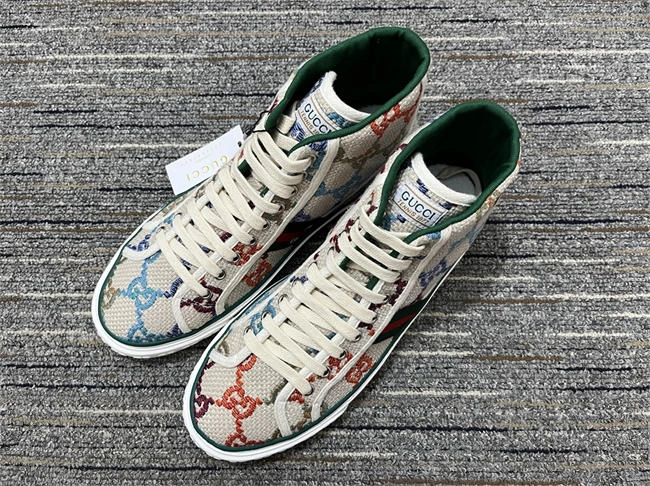 vibrant G*u*i high top sneaker 221