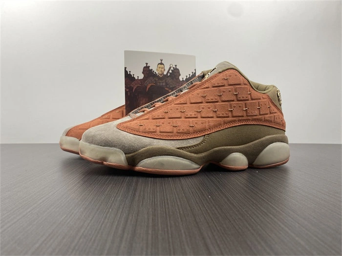 Jordan 13 Retro Low CLOT Sepia Stone AT3102- Original 4171