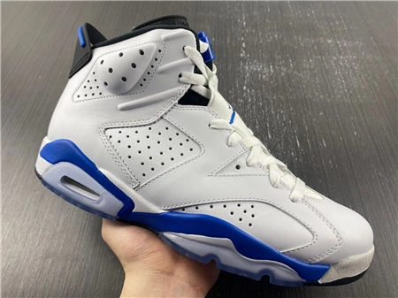 Jordan 6 Retro Sport Blue  384664- Stylish 4028