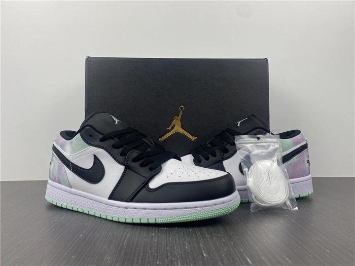 Jordan1 white black rainbow DM1199 - Affordable 3703
