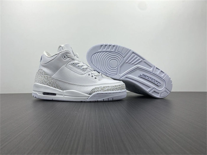 ComfortFit Jordan3 Pure White 429487- 3846
