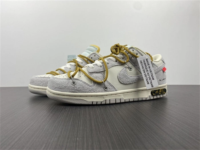 ZipUp Nike Dunk Low Off-White Lot 37 DJ0950- 4745