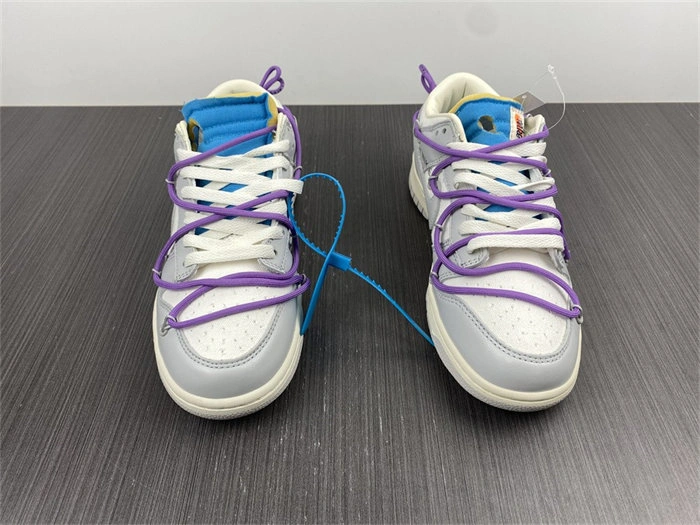 WrinkleFree Nike Dunk Low Off-White Lot 47 DM1602- 5083