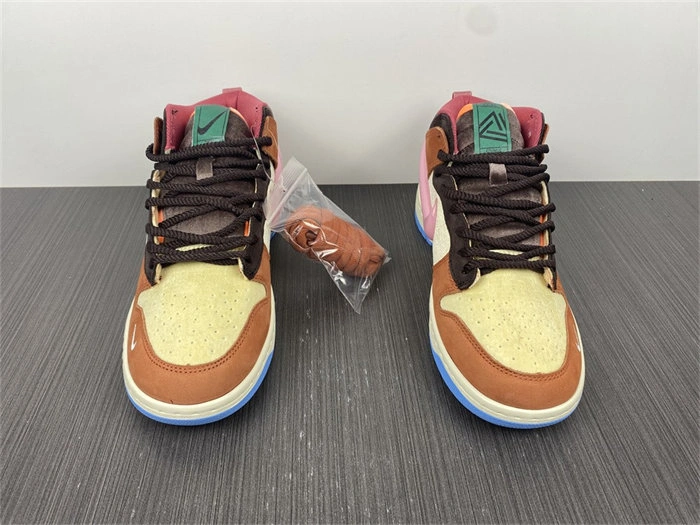 Affordable Nike Dunk Mid Social Status Free Lunch Chocolate Milk DJ1173- 4743
