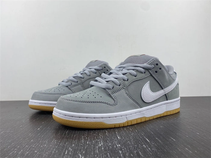 Neat Nike SB Dunk Low Pro ISO Orange Label Wolf Grey Gum DV5464- 4654